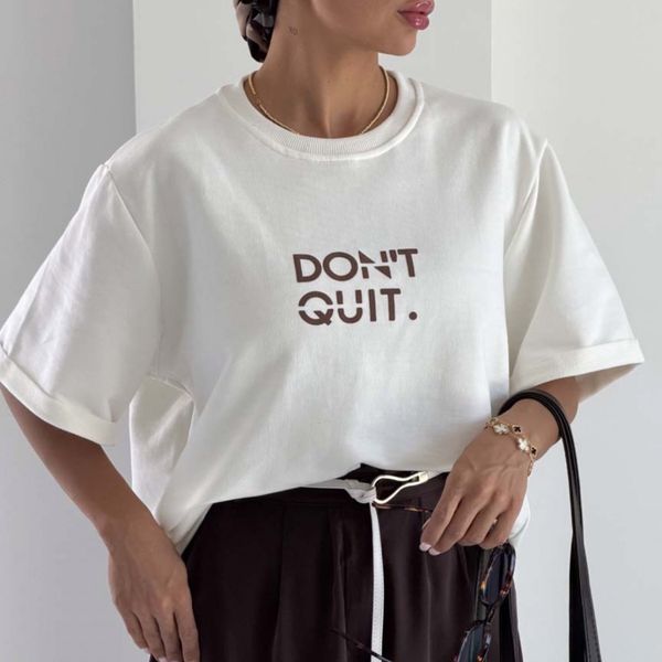 ست تیشرت و شلوار DONT QUIT کد 160947