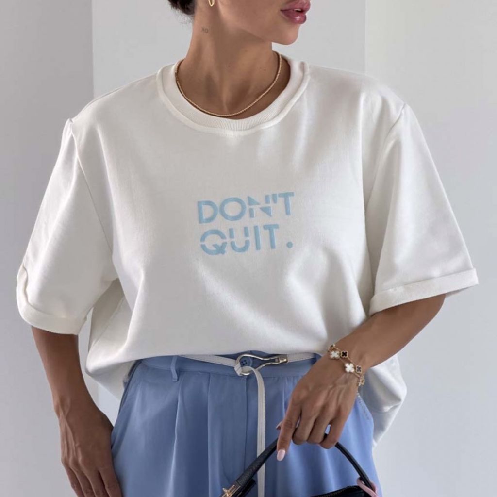 قیمت ست تیشرت و شلوار DONT QUIT کد 160947