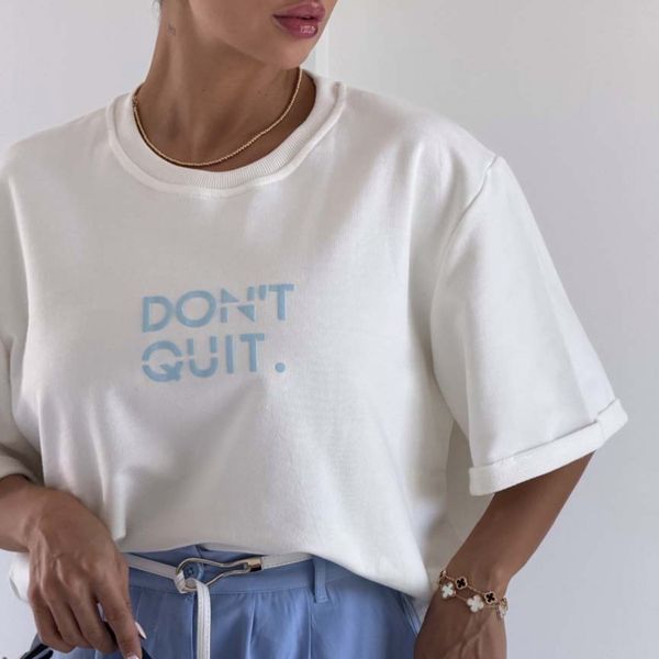 ست تیشرت و شلوار DONT QUIT کد 160947