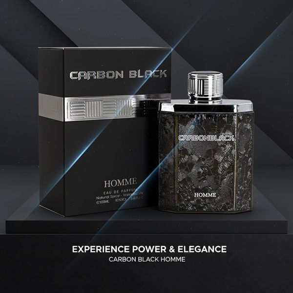 عطر ادکلن مردانه کربن بلک فراگرنس ورد مدل کربن بلک