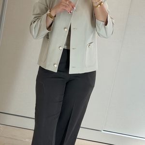 کت زنانه ونکلیف کرپ گاباردین درجه 1
