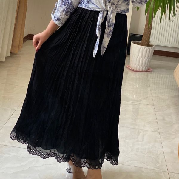 دامن قواره دار چروک کمند