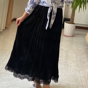 فروش اینترنتی دامن قواره دار چروک کمند