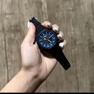 خرید آنلاین ساعت مچی مردانه و پسرانه کاسیو جی شاک بدنه سبز رنگ casio Gshock