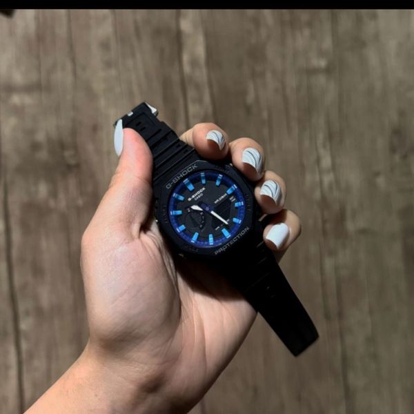 ساعت مچی مردانه و پسرانه کاسیو جی شاک بدنه سبز رنگ casio Gshock
