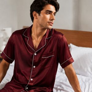 بلوز آستین کوتاه با شلوارک مردانه،