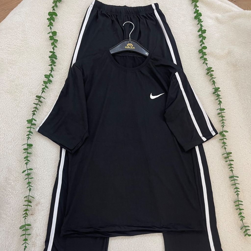 خرید آنلاین تیشرت شلوار زنانه طرح نایک NIKE