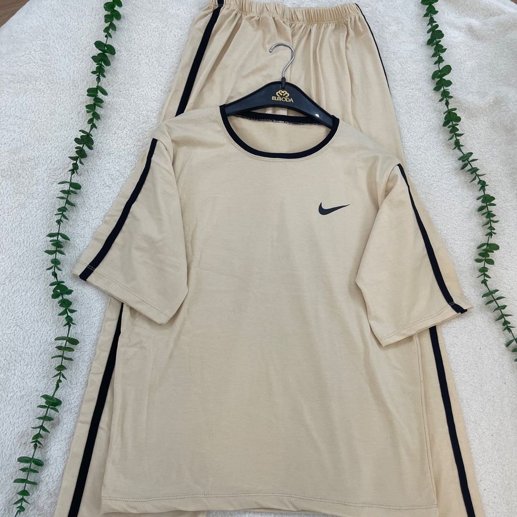 خرید آنلاین تیشرت شلوار زنانه طرح نایک NIKE
