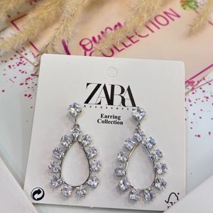 قیمت ارزان گوشواره مجلسی وارداتی نگینی