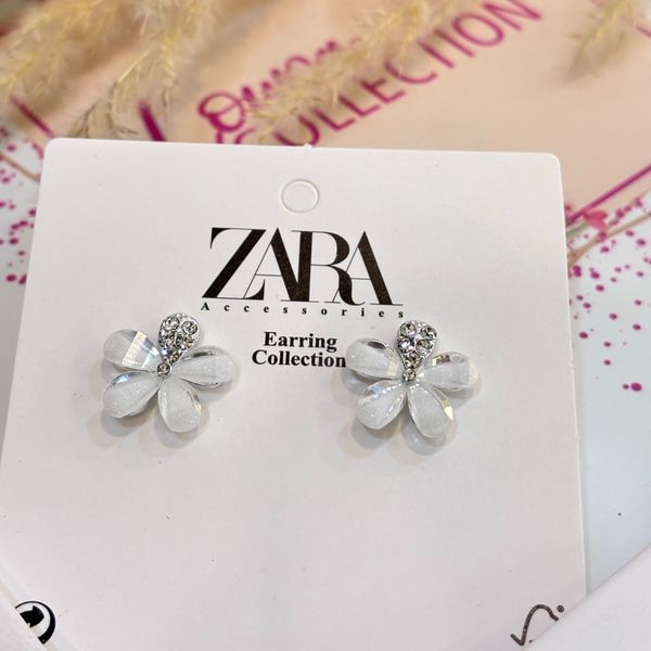 گوشواره مجلسی وارداتی نگینی