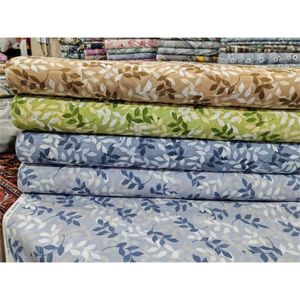 ملحفه پنبه پلی استر مدل روانداز کد S79 یک نفره سایز 200x140 سانتیمتر