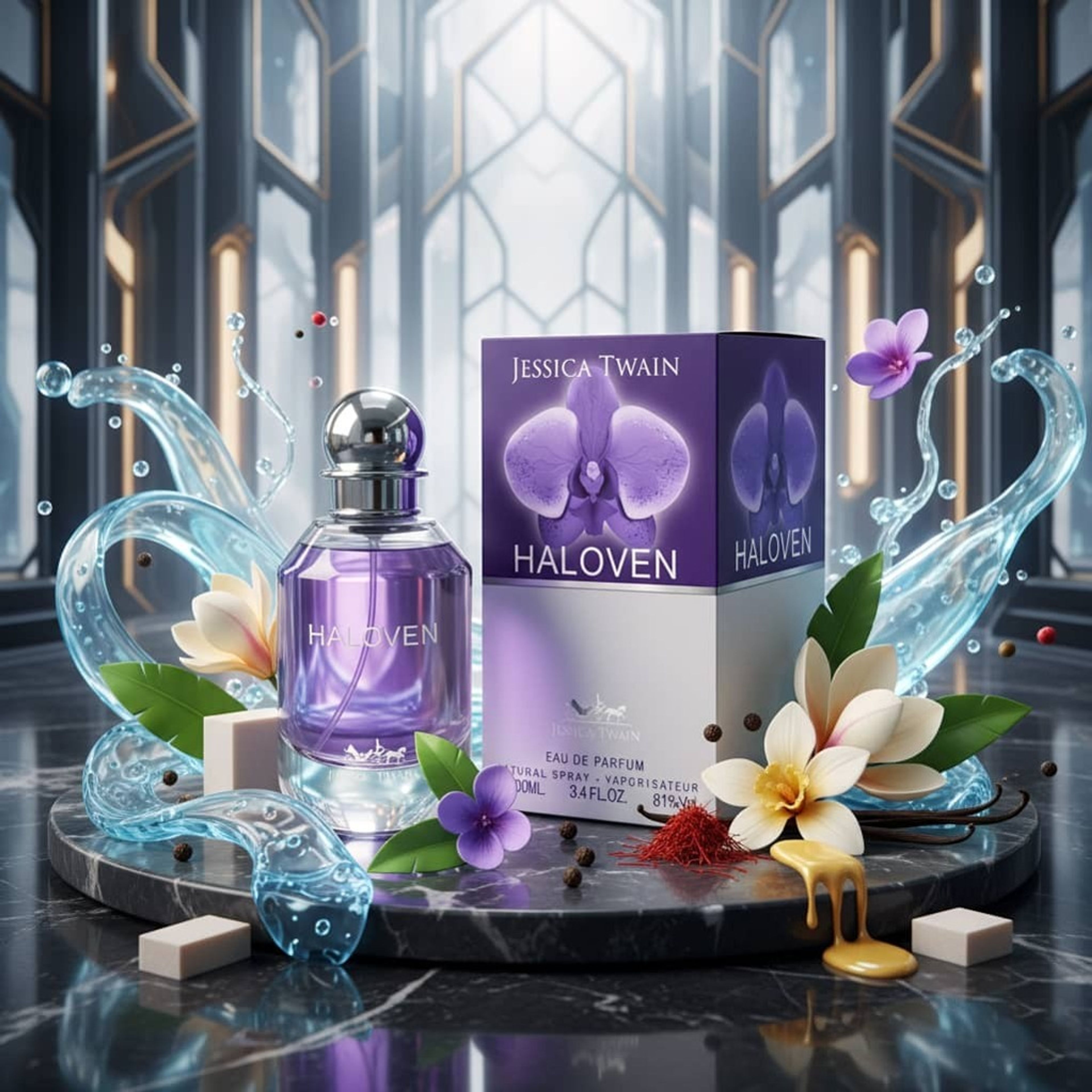 خرید اینترنتی عطر ادکلن خوشبو زنانه هالوین جسیکا توین فرانسه اسانس کاملا فرانسوی