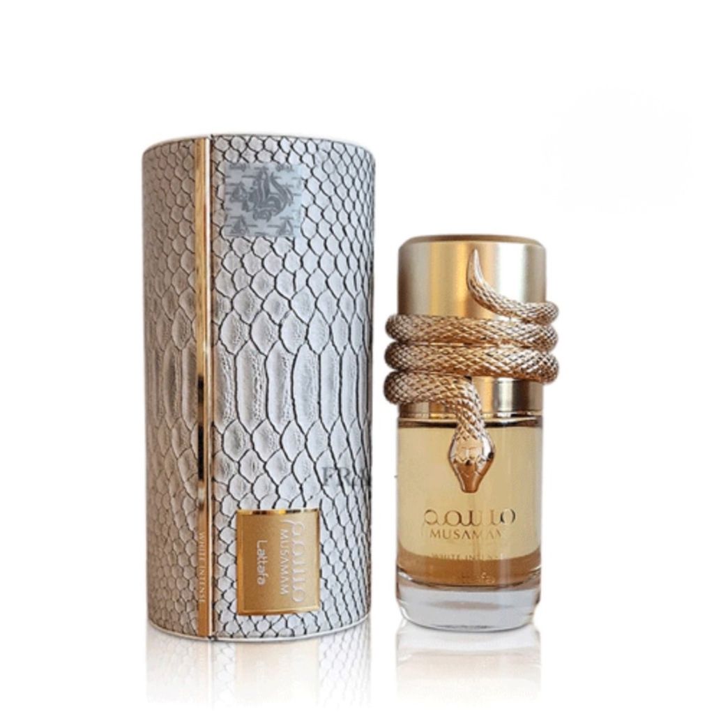 مشخصات عطر ادکلن مسمم وایت اینتنس سفید لطافه Lattafa Musamam Whithe Intense