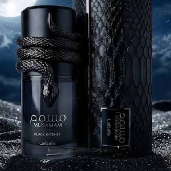 عطر ادکلن لطافه مسمم بلک اینتنس | Lattafa Musamam Black Intense