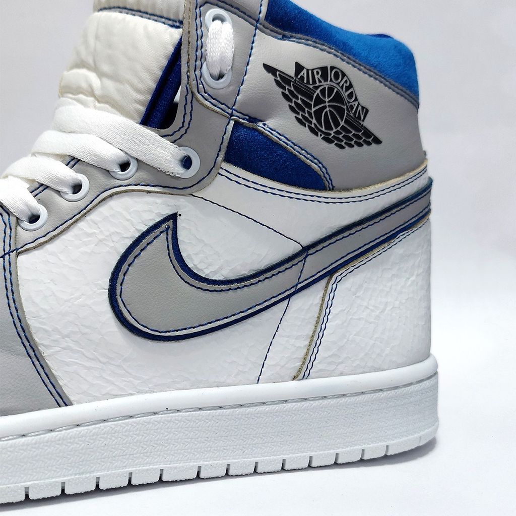 خرید اینترنتی کتانی ترند نایک جردن وان بلوفانتوم ساقدار Nike Jordan Blue Phantom