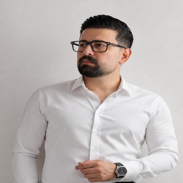 عینک طبی پینترستی کروم هارتز شیشه ای