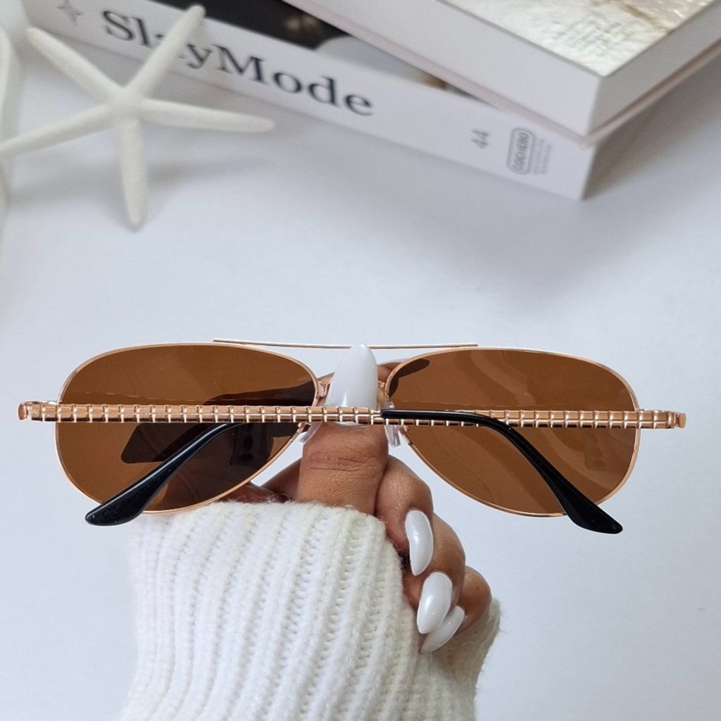 مشخصات عینک آفتابی مردانه پلاریزه قهوه ای