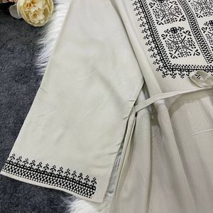خرید آنلاین پیراهن نخی وارداتی مانتو پیراهنی ساحلی نخی