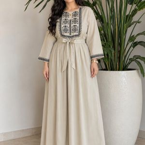 قیمت ارزان پیراهن نخی وارداتی مانتو پیراهنی ساحلی نخی