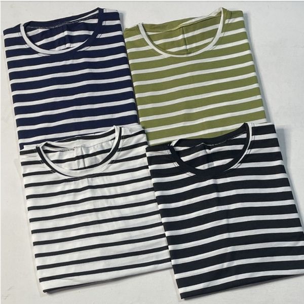 تیشرت باکسی راه راه رینگی باکسی