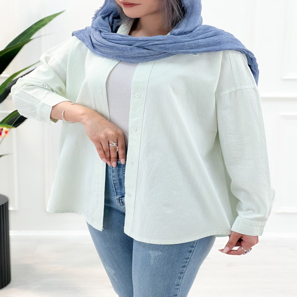 خرید اینترنتی قیمت شومیز بیتا - سبز1