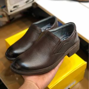 خرید انلاین کفش چرم مردانه مجلسی ایپک رنگ سوخته19