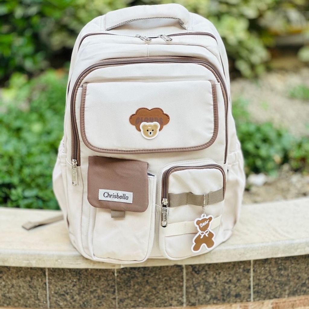 خرید اینترنتی قیمت کوله پشتی بچگانه طرح تدی از کریسبلا کد 061402