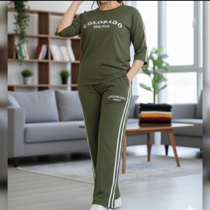 خرید اینترنتی ست تیشرت و شلوار بغل نوار چاپ انگلیسی