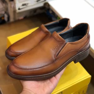 خرید انلاین کفش چرم مردانه مجلسی صافتی عسلی92