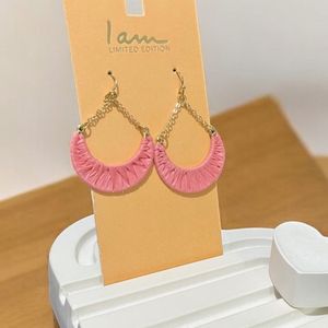 گوشواره زنانه کنفی طرح هلال کد 3337042