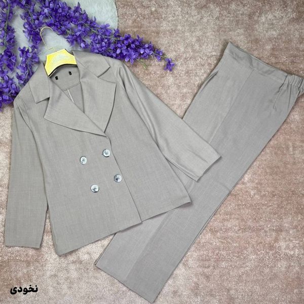 کت شلوار زنانه دخترانه بزیاق جنس شیک