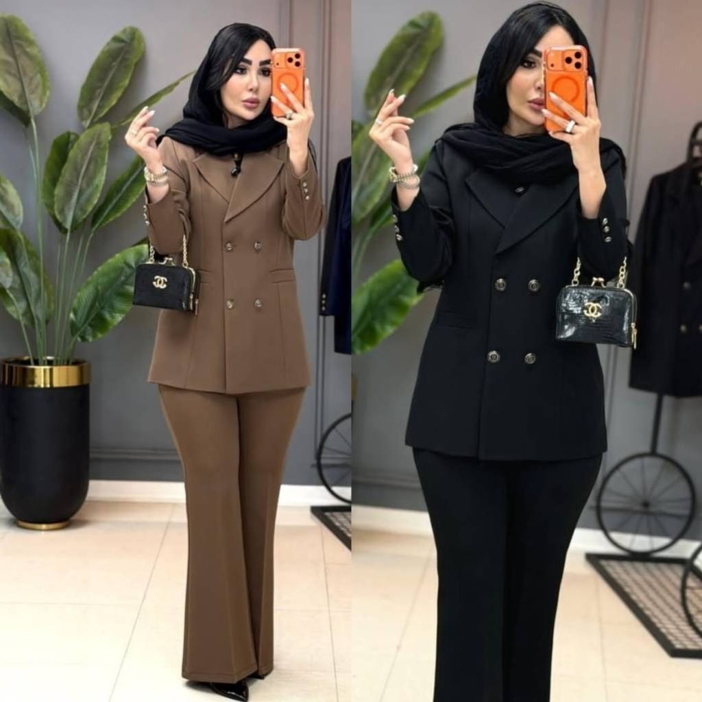 فروش اینترنتی کت شلوار زنانه دخترانه بزیاق جنس شیک