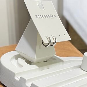 گوشواره اسپرت طرح رینگ ساده کد 3334012