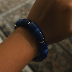 دستبند زنانه کشی طرح سنگ کد 3335052