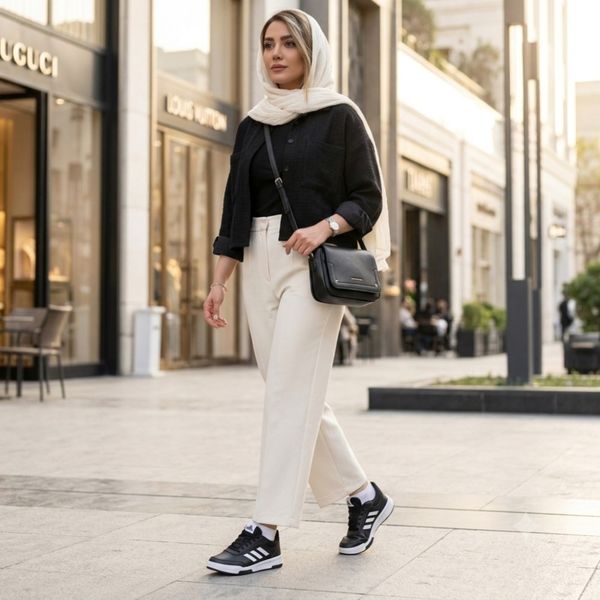 کتونی آدیداس اورجینال Adidas Tensaur Sport 2.0 K رنگ مشکی