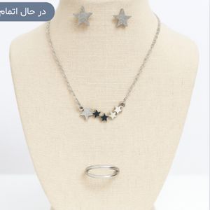 نیم ست طرح ستاره اکلیلی کد 3338004