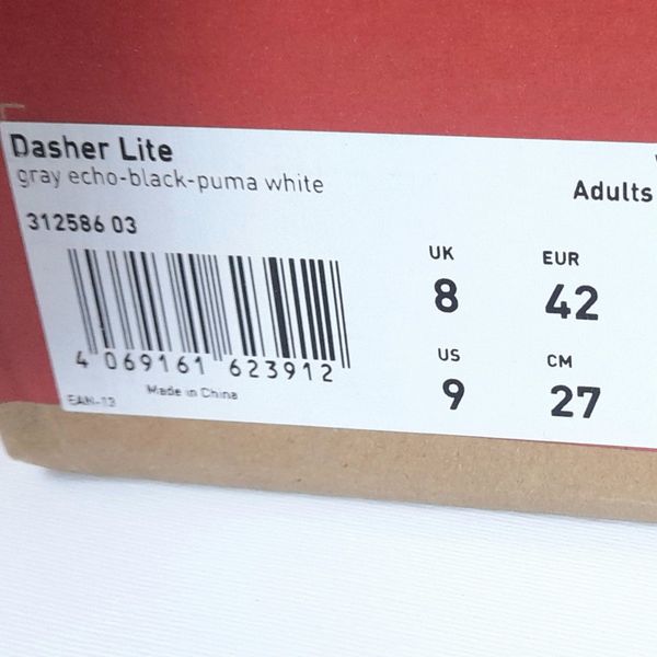 کفش رانینگ مردانه پوما Dasher Lite رنگ طوسی