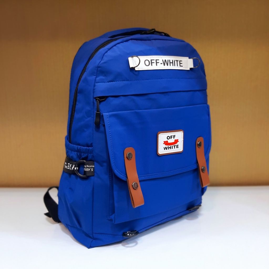 فروش اینترنتی کوله پشتی off White آبی