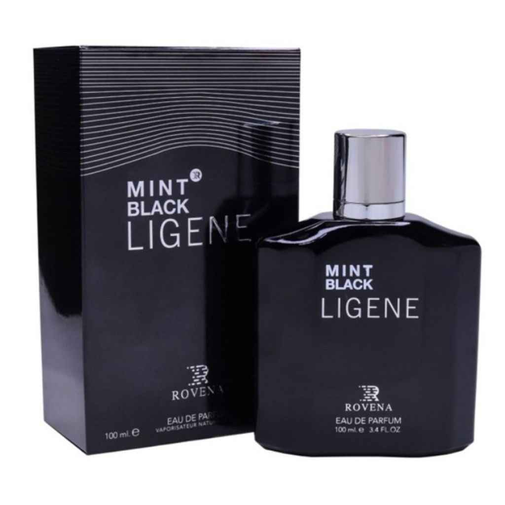 فروش اینترنتی ادکلن مینت بلک لیجن مون بلنک لجند روونا Rovena Mint black ligene