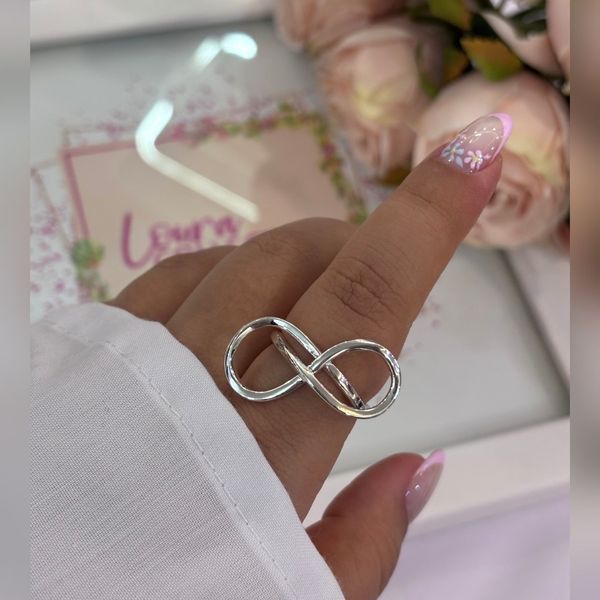 انگشتر آبکاری نقره رنگ ثابت