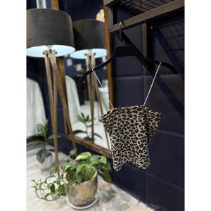 تاپ کراپ بندی فانتزی پلنگی