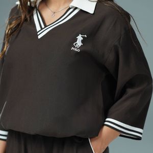 ست پلوشرت شلوار polo کتان سیلک