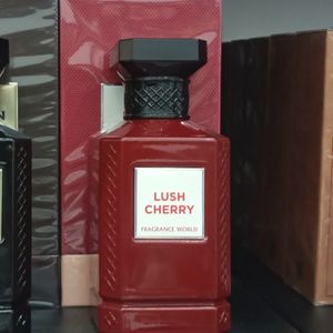 ادکلن تام فورد لاست چری فراگرنس ورد 150 میل Fragrance world Lush Cherry