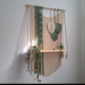 شلف کاربردی مکرومه  طرح ایوان