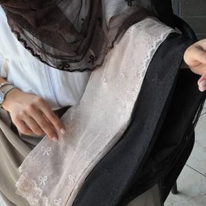 قیمت ارزان شال گیپور پاپیون حاشیه طرحدار