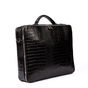 کیف اداری چرم طبیعی مدل (کروکو)