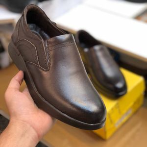 کفش چرم مردانه مدل فانتوم سوخته483
