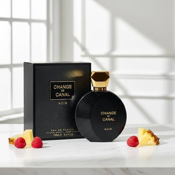 عطر ادکلن زنانه چنج د کانال نویر فراگرنس ورد گرم و شیرین لوکس حجم 100 میل