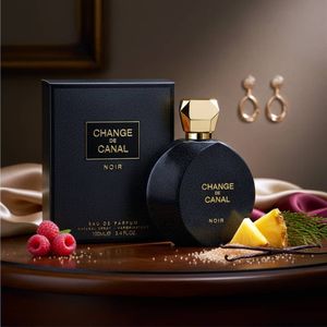 قیمت ارزان عطر ادکلن زنانه چنج د کانال نویر فراگرنس ورد گرم و شیرین لوکس حجم 100 میل