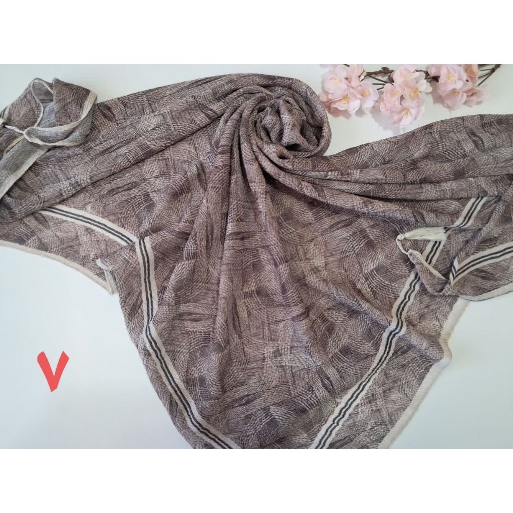قیمت روسری پلیسه قواره 120 کد A07